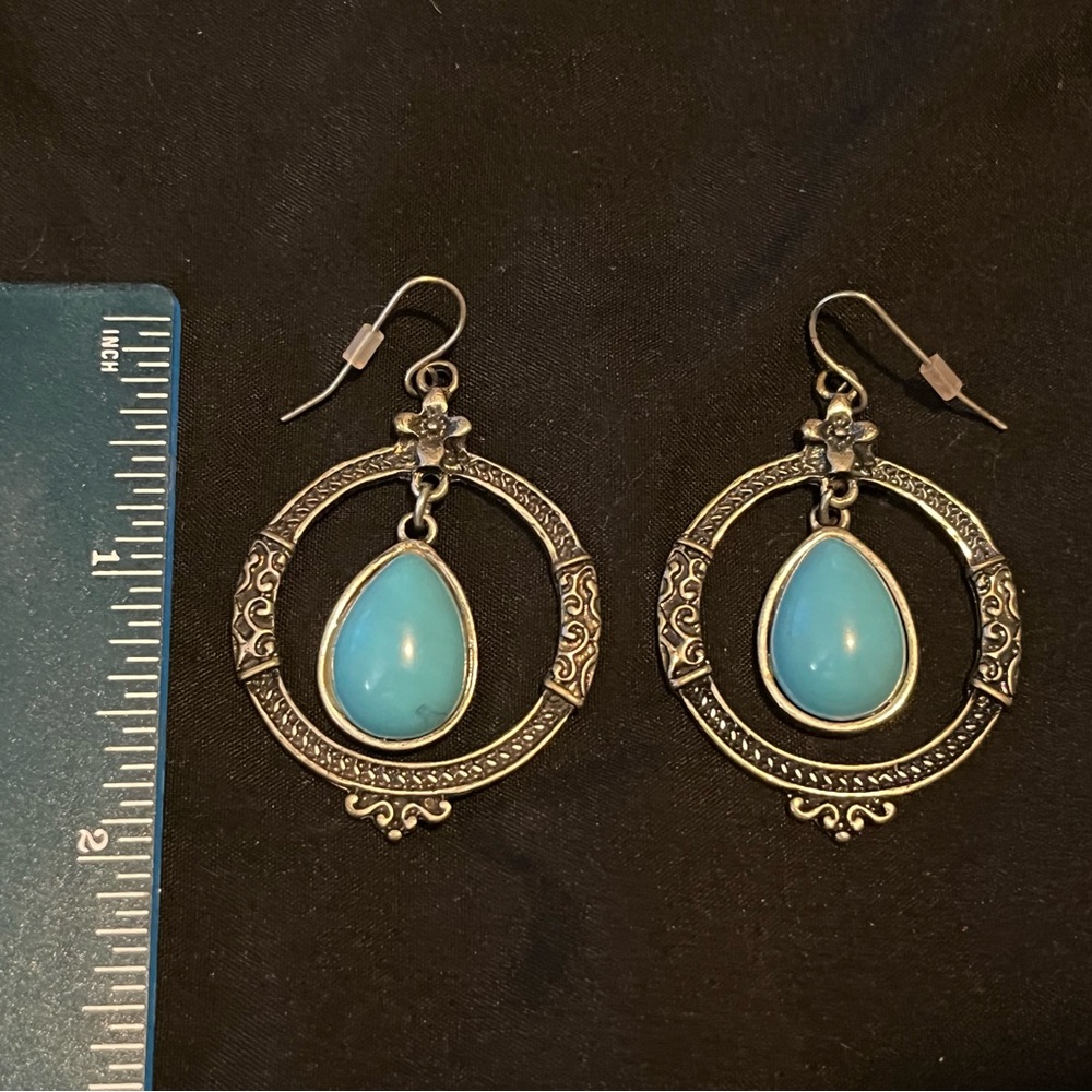 Turquoise earrings